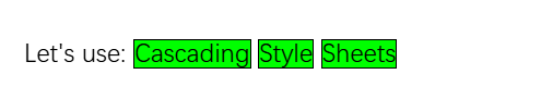 使用 CSS 渲染的效果